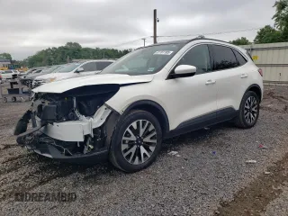 2020 Ford Escape SEL z VIN 1FMCU9H90LUA64976, wystawiony jako Copart lot #61161105 z przebiegiem 41 110 mil mil oraz Szkoda całkowita • Salvage title. Historia ofert i sprzedaży dostępna na DreamBid. Obrazek 1.