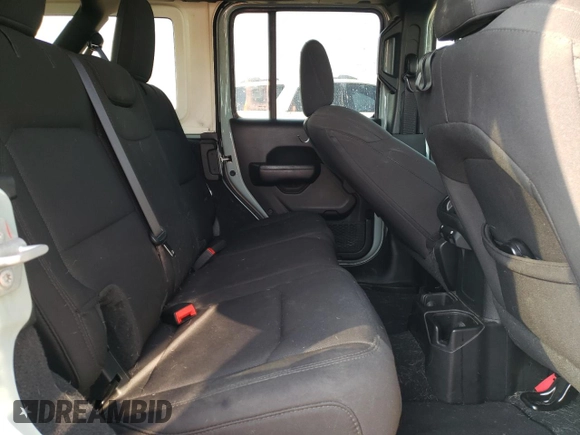 2023 Jeep Wrangler Willys with VIN 1C4HJXDG9PW615072, listed as a Copart auction lot 59606805 with 72,969 mi miles and Salvage title. Bid and sale history available at DreamBid. Image 10.