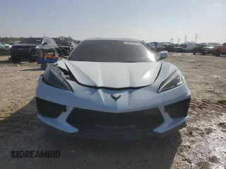 2024 Chevrolet Corvette 1LT with VIN 1G1YA2D46R5109841, listed as a Copart auction lot 43243585 with 7,840 mi miles and Salvage title. Bid and sale history available at DreamBid. Image 5.