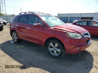 2007 Acura RDX Technology with VIN 5J8TB18507A014855, listed as a Copart auction lot 55836505 with 225,058 mi miles and Salvage title. Bid and sale history available at DreamBid. Image 4.