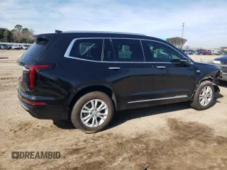 2024 Cadillac XT6 FWD Luxury with VIN 1GYKPAR40RZ721387, listed as a Copart auction lot 42929885 with 11,110 mi miles and Salvage Title. Bid and sale history available at carsss.com. Image 3.