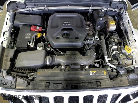 2021 Jeep Wrangler Unlimited Sahara High Altitude with VIN 1C4HJXEN7MW651514, listed as a Copart auction lot 83654114 with Not provided miles and Salvage title. Bid and sale history available at DreamBid. Image 12.