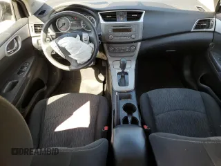 2014 Nissan Sentra SV with VIN 1N4AB7AP3EN855147, listed as a Copart auction lot 49116175 with 153,345 mi miles and Salvage Title. Bid and sale history available at DreamBid. Image 8.