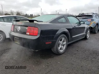 2009 Ford Mustang with VIN 1ZVHT80N195135604, listed as a Copart auction lot 42950405 with 108,450 mi miles and Salvage Title. Bid and sale history available at carsss.com. Image 3.