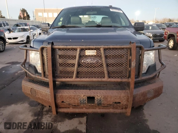 2011 Ford F-150 XL with VIN 1FTFX1EFXBKD12858, listed as a Copart auction lot 80333384 with 210,839 mi miles and Salvage title. Bid and sale history available at DreamBid. Image 5.