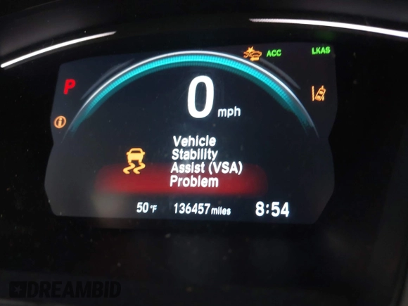 2016 Honda Civic Sedan EX with VIN 2HGFC2F83GH504303, listed as a IAAI auction lot 41914194 with 136,457 mi miles. Bid and sale history available at carsss.com. Image 16.