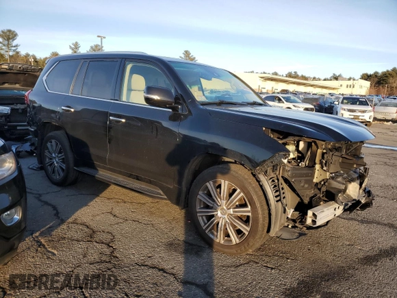 2017 Lexus LX with VIN JTJHY7AXXH4233059, listed as a Copart auction lot 36960094 with 69,214 mi miles and Salvage Title. Bid and sale history available at carsss.com. Image 4.