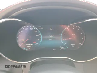 2023 Mercedes-Benz C 43 AMG with VIN W1KWJ6EB8PG119569, listed as a Copart auction lot 57043995 with 14,601 mi miles and Salvage title. Bid and sale history available at DreamBid. Image 9.