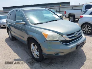 2010 Honda CR-V EX-L with VIN JHLRE3H75AC005063, listed as a IAAI auction lot 42208493 with 170,957 mi miles and . Bid and sale history available at carsss.com. Image 1.