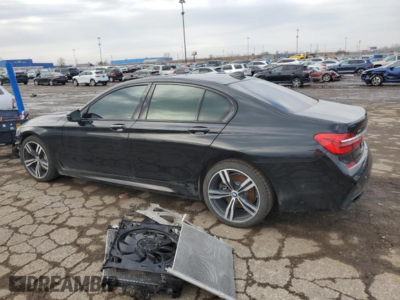 2017 BMW 7 Series with VIN WBA7B0C31HG527138, listed as a Copart auction lot 83545034 with 46,370 mi miles and Clean Title. Bid and sale history available at DreamBid. Image 2.