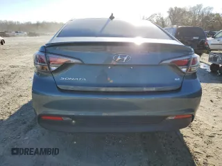 2016 Hyundai Sonata Hybrid SE with VIN KMHE24L18GA038362, listed as a Copart auction lot 78178493 with 83,222 mi miles. Bid and sale history available at carsss.com. Image 6.