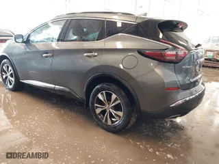 2020 Nissan Murano SV with VIN 5N1AZ2BS2LN133558, listed as a IAAI auction lot 41289350 with 87,348 mi miles. Bid and sale history available at carsss.com. Image 3.
