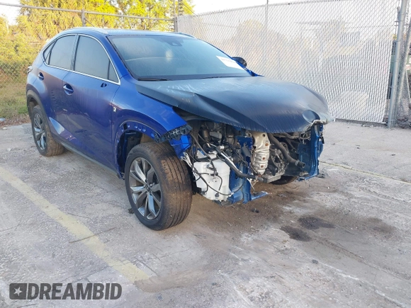 2020 Lexus NX 300 F Sport z VIN JTJJARBZXL2167263, wystawiony jako IAAI lot #41791058 z przebiegiem Nie podano mil oraz . Historia ofert i sprzedaży dostępna na DreamBid. Obrazek 1.