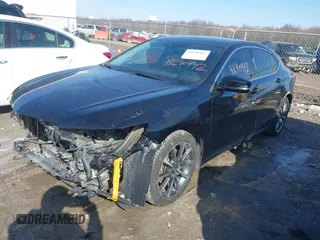 2017 Acura TLX V6 w/Technology Pkg with VIN 19UUB3F50HA001284, listed as a IAAI auction lot 41690442 with 131,280 mi miles. Bid and sale history available at carsss.com. Image 2.