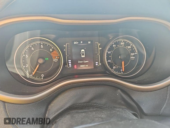 2017 Jeep Cherokee Sport with VIN 1C4PJLABXHW660505, listed as a IAAI auction lot 42680671 with 98,907 mi miles and . Bid and sale history available at DreamBid. Image 6.