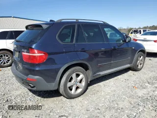 2008 BMW X5 3.0si with VIN 5UXFE43578L035198, listed as a Copart auction lot 47816195 with 142,877 mi miles and Salvage Title. Bid and sale history available at carsss.com. Image 3.