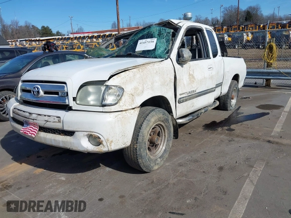2003 Toyota Tundra SR5 with VIN 5TBRT34173S354627, listed as a IAAI auction lot 41457159 with 162,341 mi miles and . Bid and sale history available at DreamBid. Image 17.