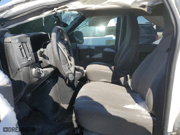 2014 Chevrolet Express Passenger LT with VIN 1GAZG1FGXE1187397, listed as a Copart auction lot 43209785 with 168,614 mi miles and Salvage Title. Bid and sale history available at carsss.com. Image 7.
