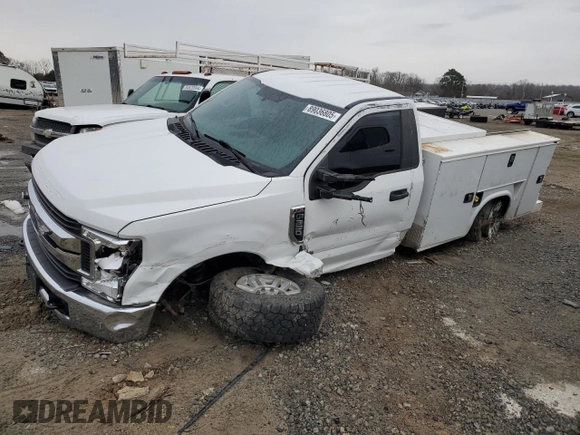 2019 FORD F350 SUPER DUTY with VIN 1FDBF3A67KEG49808, listed as a Copart auction lot 89036805 with Not Provided miles and Salvage Title. Bid and sale history available at DreamBid. Image 1.