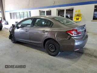 2013 Honda Civic LX с VIN 2HGFB2F50DH562275, выставлен на аукционе Copart как лот 57366155 с пробегом 156 522 миль миль и Списание • Salvage title. История ставок и продаж доступна на DreamBid. Изображение 2.