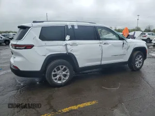 2023 Jeep Grand Cherokee Limited z VIN 1C4RJKBG4P8843060, wystawiony jako Copart lot #55477985 z przebiegiem Nie podano mil oraz Nie do naprawy • Non repairable. Historia ofert i sprzedaży dostępna na DreamBid. Obrazek 3.