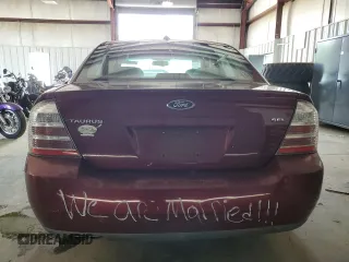 2008 Ford Taurus SEL with VIN 1FAHP24W38G146555, listed as a Copart auction lot 62092825 with 104,180 mi miles and Salvage title. Bid and sale history available at DreamBid. Image 6.
