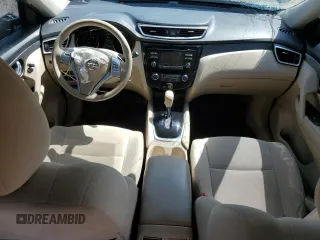 2015 Nissan Rogue SV with VIN KNMAT2MT4FP546716, listed as a Copart auction lot 52157585 with 115,348 mi miles and Salvage Title. Bid and sale history available at carsss.com. Image 8.