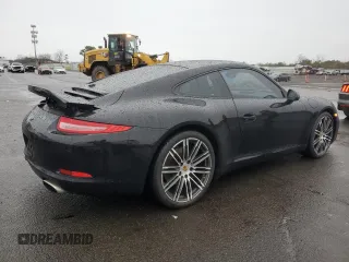 2016 Porsche 911 Carrera with VIN WP0AA2A92GS106698, listed as a Copart auction lot 42180725 with 43,064 mi miles and Salvage Title. Bid and sale history available at carsss.com. Image 3.