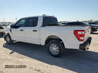 2023 Ford F-150 XL with VIN 1FTEW1C5XPKF56011, listed as a Copart auction lot 50724605 with 25,420 mi miles and Salvage title. Bid and sale history available at DreamBid. Image 2.