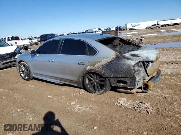 2016 Volkswagen Passat 1.8T R-Line w/Comfort Pkg with VIN 1VWAS7A34GC063866, listed as a Copart auction lot 79299444 with 0 mi miles and Salvage Title. Bid and sale history available at carsss.com. Image 2.