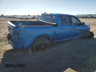 2018 Ram 1500 Night with VIN 1C6RR7MT0JS221413, listed as a Copart auction lot 47716405 with 113,674 mi miles and Salvage Title. Bid and sale history available at carsss.com. Image 3.