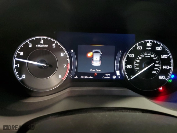 2021 Acura RDX w/Technology Package with VIN 5J8TC1H57ML017653, listed as a Copart auction lot 88155785 with 29,536 mi miles and Salvage Title. Bid and sale history available at carsss.com. Image 9.