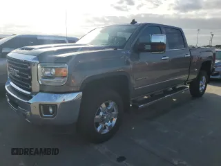 2017 GMC Sierra 2500HD SLT with VIN 1GT12TEY4HF160180, listed as a Copart auction lot 75448554 with 0 mi miles and Non Repairable. Bid and sale history available at carsss.com. Image 1.