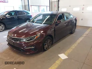 2020 Kia Optima LX with VIN 5XXGT4L3XLG420838, listed as a IAAI auction lot 42057782 with 93,573 mi miles and . Bid and sale history available at DreamBid. Image 2.