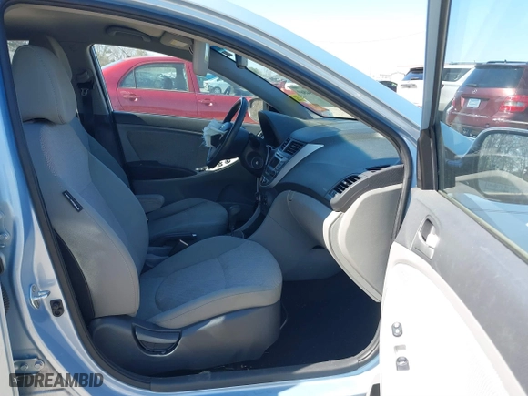 2014 Hyundai Accent GS with VIN KMHCT5AE1EU187112, listed as a IAAI auction lot 41894869 with 100,640 mi miles. Bid and sale history available at carsss.com. Image 5.