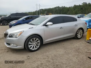 2014 Buick LaCrosse Leather with VIN 1G4GB5G33EF119196, listed as a Copart auction lot 50443125 with 49,238 mi miles and Salvage Title. Bid and sale history available at carsss.com. Image 1.