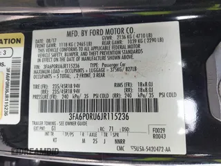2018 Ford Fusion Titanium with VIN 3FA6P0RU6JR115236, listed as a IAAI auction lot 42111343 with 106,858 mi miles and . Bid and sale history available at DreamBid. Image 9.
