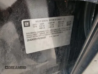 2015 Buick Regal Premium I with VIN 2G4GN5EX1F9156500, listed as a Copart auction lot 58484775 with 114,379 mi miles and Salvage title. Bid and sale history available at DreamBid. Image 12.