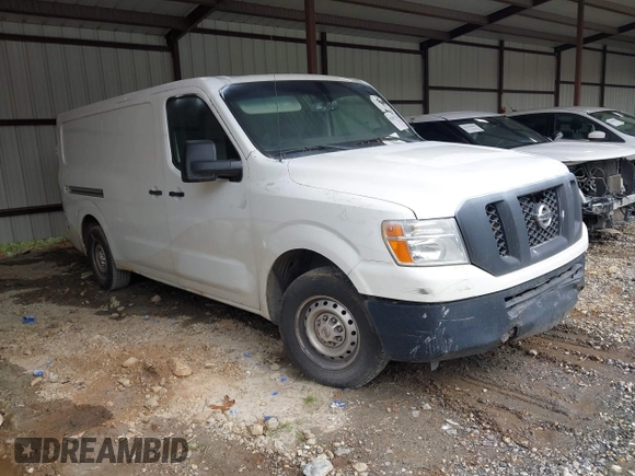2015 Nissan NV SV with VIN 1N6BF0KL8FN800567, listed as a IAAI auction lot 42042724 with 168,459 mi miles. Bid and sale history available at carsss.com. Image 1.