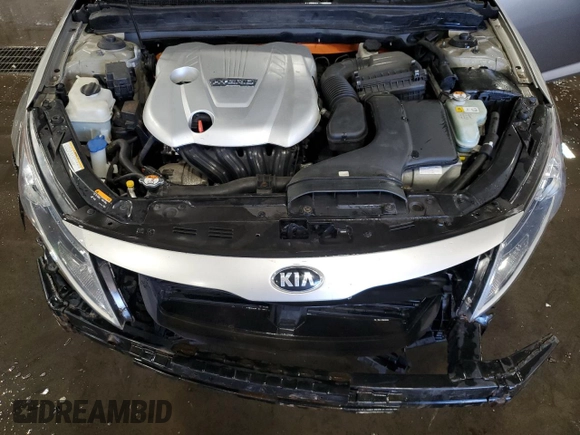 2013 Kia Optima Hybrid LX with VIN KNAGM4AD9D5052938, listed as a Copart auction lot 71797564 with 123,602 mi miles and Salvage Title. Bid and sale history available at carsss.com. Image 11.