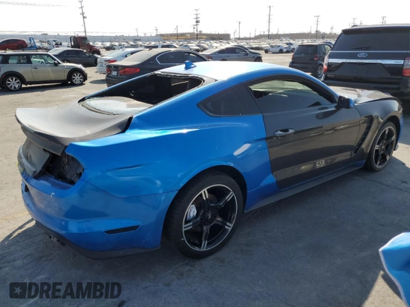 2021 Ford Mustang GT with VIN 1FA6P8CF6M5156028, listed as a Copart auction lot 59390225 with 34,824 mi miles and Non repairable. Bid and sale history available at DreamBid. Image 3.