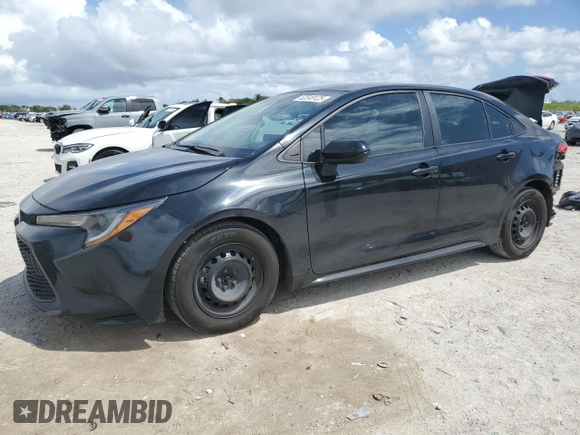 2021 Toyota Corolla L with VIN 5YFDPMAE8MP173002, listed as a Copart auction lot 52518125 with 132,609 mi miles and Salvage Title. Bid and sale history available at DreamBid. Image 1.