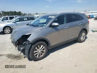 2017 Kia Sorento LX with VIN 5XYPGDA56HG187472, listed as a Copart auction lot 48490465 with 161,586 mi miles and Salvage Title. Bid and sale history available at carsss.com. Image 1.
