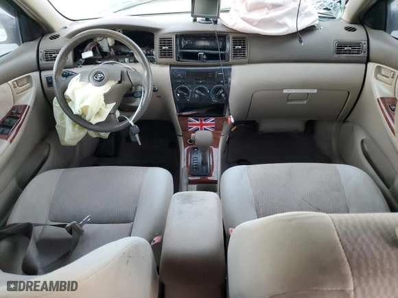 2007 Toyota Corolla CE with VIN 1NXBR32E07Z888238, listed as a Copart auction lot 45550825 with 0 mi miles and Salvage Title. Bid and sale history available at carsss.com. Image 8.