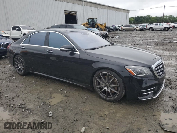 2018 Mercedes-Benz S 560 z VIN WDDUG8DB6JA373973, wystawiony jako Copart lot #58555605 z przebiegiem Nie podano mil oraz Szkoda całkowita • Salvage title. Historia ofert i sprzedaży dostępna na DreamBid. Obrazek 4.