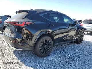 2023 Lexus NX with VIN 2T2KGCEZ8PC017301, listed as a Copart auction lot 48868185 with 44,617 mi miles and Salvage Title. Bid and sale history available at carsss.com. Image 3.