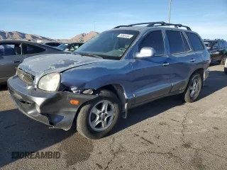 2001 Hyundai Santa Fe GLS with VIN KM8SC83D11U129013, listed as a Copart auction lot 78885494 with 168,175 mi miles and Salvage Title. Bid and sale history available at carsss.com. Image 1.