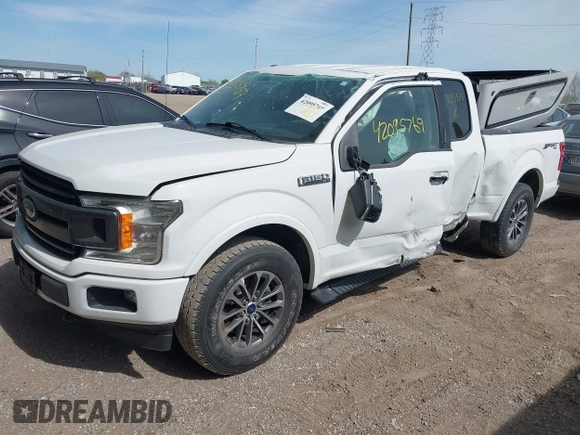 2018 Ford F-150 XL with VIN 1FTFX1EGXJFB03815, listed as a IAAI auction lot 42095769 with 98,908 mi miles and . Bid and sale history available at DreamBid. Image 20.