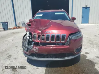 2021 Jeep Cherokee Latitude Lux z VIN 1C4PJLMX4MD112156, wystawiony jako Copart lot #53464955 z przebiegiem 11 822 mil mil oraz Nie do naprawy • Non repairable. Historia ofert i sprzedaży dostępna na DreamBid. Obrazek 5.