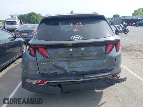 2024 Hyundai Tucson SEL with VIN 5NMJB3DE6RH390623, listed as a IAAI auction lot 42174160 with 36,967 mi miles. Bid and sale history available at carsss.com. Image 16.